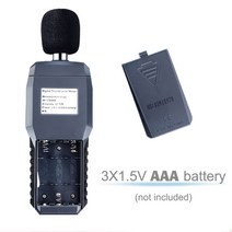 층간소음측정기 데시벨 기계미니 디지털 사운드 레벨 미터 로거 30-130dB 소음 측정기 db 환경 테스터 알, 한개옵션1, 한개옵션0