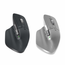 로지텍 Logitech MX Master 3 무선 마우스 블루투스 마우스패드 로지텍 마스터 시리즈, 그레이, Logitech-MXMaster3-Gray