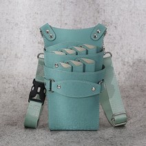 미용 가위집 가방 케이스 허리 미용학원 도구 애견샵, 핑크 7 나이프 슬롯 허리 가방