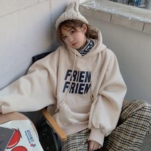 L.ONLINE SHOP여성 기모 후드티 맨투맨 겨울 레터링 캐주얼 DB15 후드티 후드집업 후드코트 힙합패션