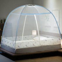 MBH 두꺼운유리섬유이중문몽골모기장, 100*200cm, XZY 깃털