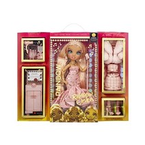 레인보우 하이 Rainbow Vision Divas Sabrina St. Cloud RoseQuartz Pink Posable 패션 인형 w 2 Designer Outfits Mi