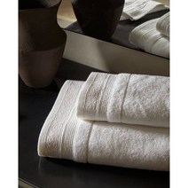 자라홈(ZARAHOME) 글리터 보더 코튼 타월 44573013250, 화이트_샤워 타월 / 90 x 150