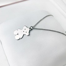 엠제이젬마 디어마이 베어 목걸이 서지컬 곰돌이