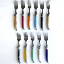 예반 장네론 라귀올 조각 디너포크 1P / 11 color, 아이보리