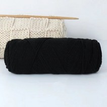 8 겹 100g 부드러운 발렌타인 코튼 원사 거친 양모 크로셰 우유 손 뜨개질 모자 스카프, 2