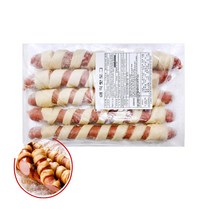 롱 마약핫도그 소시지롤빵 긴소세지 페스츄리 냉동 간식, sik_롱 마약 핫도그 2kg(200gX10개)