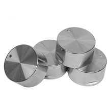 가스레인지 부품 4pcs 고품질 합금 소재 로터리 스위치 라운드 노브 스토브 버너 오븐