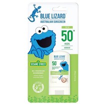 BLUE LIZARD 아기 미네랄 선크림스틱SPF50+ 내수성 UVA UVB보호 아기용자외선차단제 무향 14g 1개