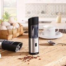 윤곰 스마트 전동 후추 그라인더 통후추 핑크소금 페퍼밀, 2개