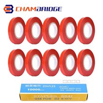 원예용 결속기 세트 고추 끈 지지대 호박 식물 작물 줄기 지주대 묶기 열매 농작물 1020pcs 분기 넥타이 테이프 손 바인딩 도구 1 상자 스테이플 정원 묶는 기계 야채 과일, 1-10 테이프 1 상자 손톱