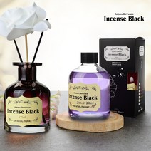 인센스 디퓨저 본품+리필액 200ml+스틱 천연향 방향제 디퓨져, 디퓨저(라벤더)본품+리필액(200ml)