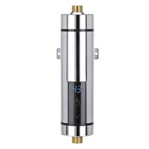 주방 싱크대 수돗물 온수기 전기 급탕기, 3500W 온수기 실버 샤워기 모델