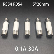 F고속 퀵 블로우 원통형 캡 튜브 카트리지 세라믹 퓨즈 링크 2.5A 3A 3.15A 4A 5A 6A 6.3A 8A RO54 250V 5x, 03 3.15A