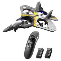 GoolRC V17 2.4GHz 전투기 중력감응 스턴트 텀블링, 은색 배터리 2개