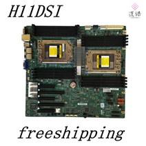 슈퍼마이크로 H11DSI 메인보드용 소켓 SP3 DDR4 EATX 메인보드 100% 테스트 완료
