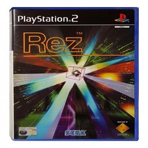 플레이스테이션 PS2 REZ 비행슈팅중고게임시디, REZ 비행슈팅일본판완품