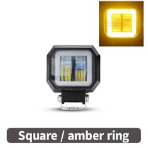 모터사이클 LED 조명 바 4x4 안개등 오프로드 트럭 자동 12v 24v 스포트라이트