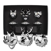 차량용방향제 쓰리나인 디퓨저 차 방향제 3종 2+1, 우디, 3종세트, 골드