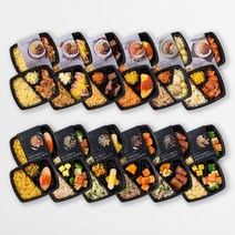 시그니처벨 다이어트 4주 식단 12종 닭가슴살&맛있는 식단 관리 도시락 직장인 식사 대용, 2400g, 1세트