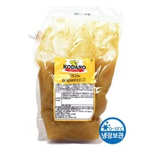 액상 갈릭버터 소스 2kg 팩(냉장) 대하구이 새우구이 갈릭버터 버터갈릭 전복구이 마늘 소스 업소용 식당용 레스토랑 바게트 치킨양념소스, 1팩