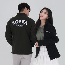 메이크잇 ROKA 로카 군용 방한 올자수 자수후리스 화이트