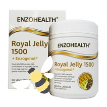 엔조헬스 뉴질랜드 로얄젤리 1500MG (엔조제놀 함유) 300캡슐, 1개, 기본
