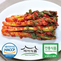 태서식품 태백고원 파김치, 5kg, 1개