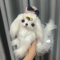 시츄 요크셔테리어 모형 인형 실물 강아지 모델 실사판, Expedited 500, 마르지스