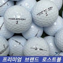 타이틀리스트 캘러웨이 볼빅 던롭 스릭슨 브랜드 모음 흰색 형광색 로스트볼 골프공, 혼합 연습볼 B급 20알