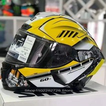 쇼에이 헬멧 풀페이스 시스템 오픈페이스 클래식 agv SHOEI x 14 마르케즈 풀베어러 풀 페이스 오토바이 헬, 05 helmet