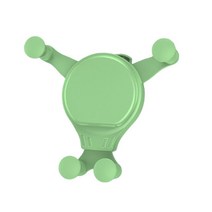 범용 자동차 전화 홀더 에어 벤트 마운트 자동 클램핑 자동차 핸즈프리 크래들 360 모든 전화에 대한 조정, 녹색, 108mmx100mmx92mm, ABS, 1개