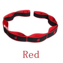 다리찢기 스트레칭 홈트레이닝 기구 피트니스 저항 탄성 밴드 요가 풀 스트랩 벨트 루프 홈 운동 체육관 장비 필라테스 액세서리, [08] Red