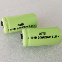 전동릴배터리 미국 600mah 1.2v 23aa ni-mh 충전식 배터리 23 aa 탭, 10개
