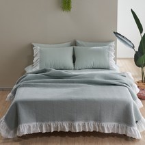 봄여름 포플린 60수 순면 스프레드 얇은이불 싱글 퀸 SS/Q 3color