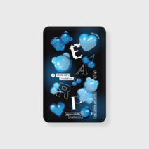 어프어프 HOLOGRAM BLUE FACO WORLD-BLACK(보조배터리-무선충전)