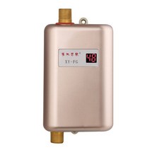 전기순간온수기 3800W/3000W 탱크 없는 순간 미니 전기 온수기 주방 보물 110/220V, 03 gold_03 UK