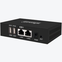 전압계 네트워크 세그먼트에 걸쳐 무선 WiFi 인쇄 클라우드 박스 단일 1-3 USB 프린터 공유 장치 서버, 03 2xUSB 2xRJ45_03 C
