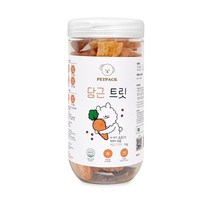 펫팩 강아지 동결건조 야채 간식, 당근트릿 50g, 50g