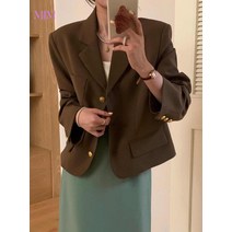 여성 간절기 정장 유럽풍 자켓 카라