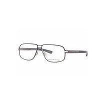Porsche Design 8193-C Titanium 안경 Frame Mens Black Full Rim 58mm 603543