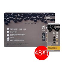 [트윈스몰] 대상 웰라이프 국산콩 더 좋은 두유190ml (24팩/48팩/72팩)선택, 190ml, 48개