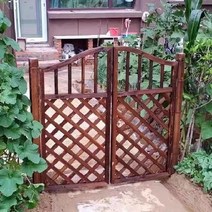 울타리 펜스 휀스 목재 테라스 담장 전원주택 가림막, 11 너비142cm