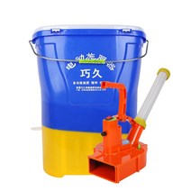 농업용 배낭 가방 자동 비료 퇴비 살포기 뿌리는 기계, 30L 10A 리튬배터리, 1개