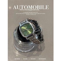 특이한 손목 시계 골프 추천 중년 여성 다이버 티타늄 코디 시계 여자 학생 스몰 다이얼 스퀘어 시계 숙녀 틈새 라이트 럭셔리 하이 엔드 기질 정품 방수