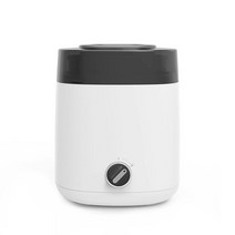 가정용 소프트 아이스크림 기계 철판 젤라또머신 대용량 자동 제작 스크림 메이커 가정용 요구르트 과일 미, 01 WHITE_05 JP