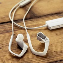 Sennheiser Ambeo 스마트 헤드셋(iOS 3D 비디오 사운드용)-34763, 젠하이저 암베오 바이스 IOS, 하얀색
