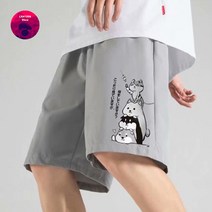Dline 남자의 여름 캐주얼 버뮤다 패션 블랙 트렌디 어 그래픽 반바지 농구 스웨트 팬츠 드리 스트링 남성 남자 의류 2021 트레이닝 반바지 농구복 조던 반바지 언더아머 반바지