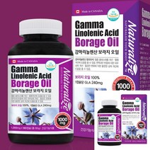 라이즈 감마리놀렌산 보라지 오일 생리개선영양제 달맞이꽃종자유 달맞이종자유