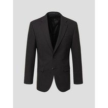 로가디스 로가디스 SMART 4有라인 SEMISLIM FIT 블랙 솔리드 2WAY 스트레치 정장 재킷 (RX2101PL25)